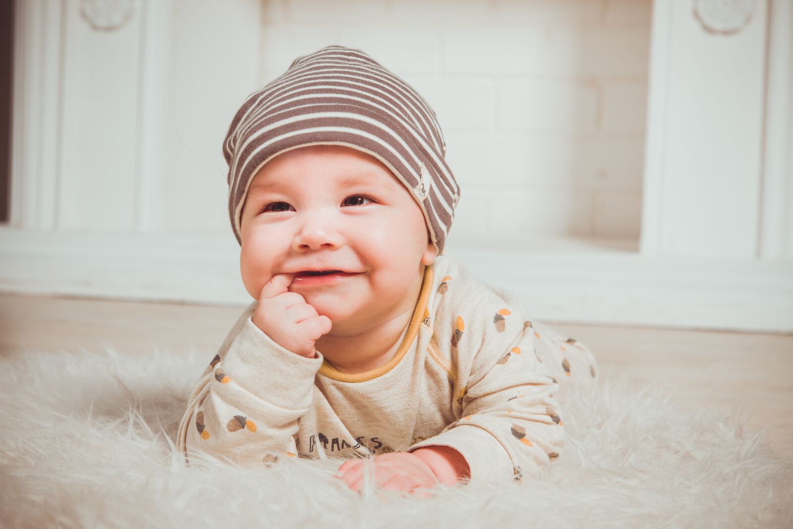 Canon EOS 7D sample photo. Babe, smile, newborn photography