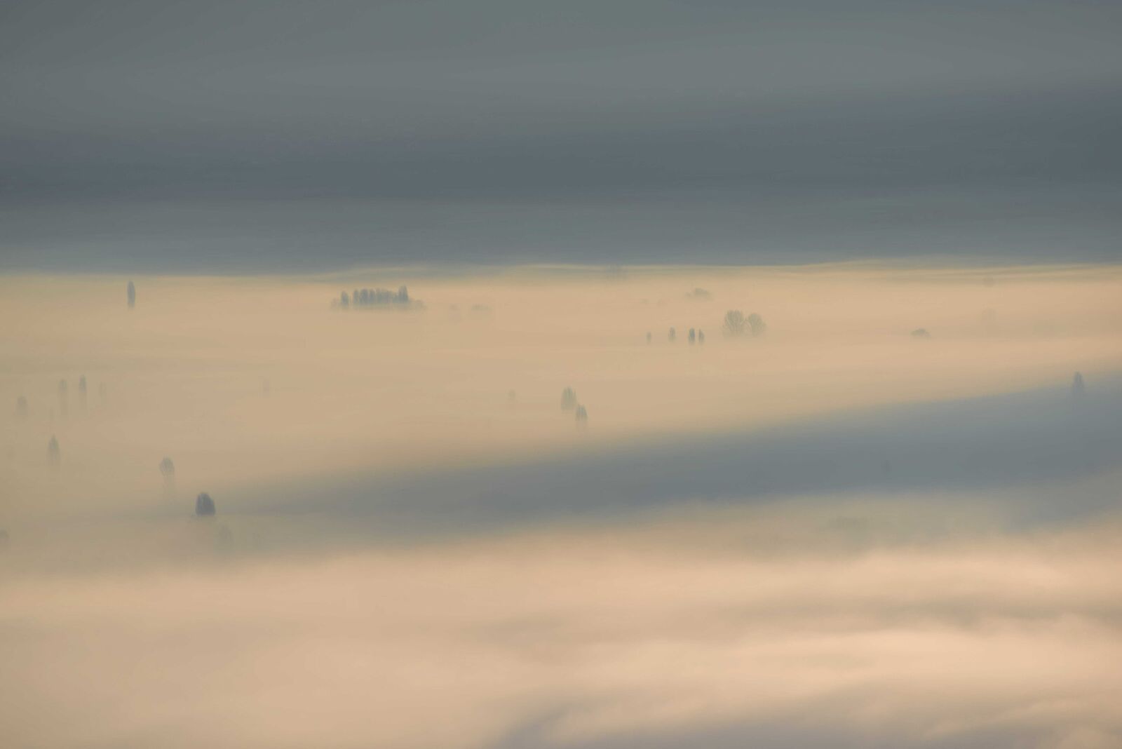 Nikon D750 sample photo. Mist, fog, lake photography