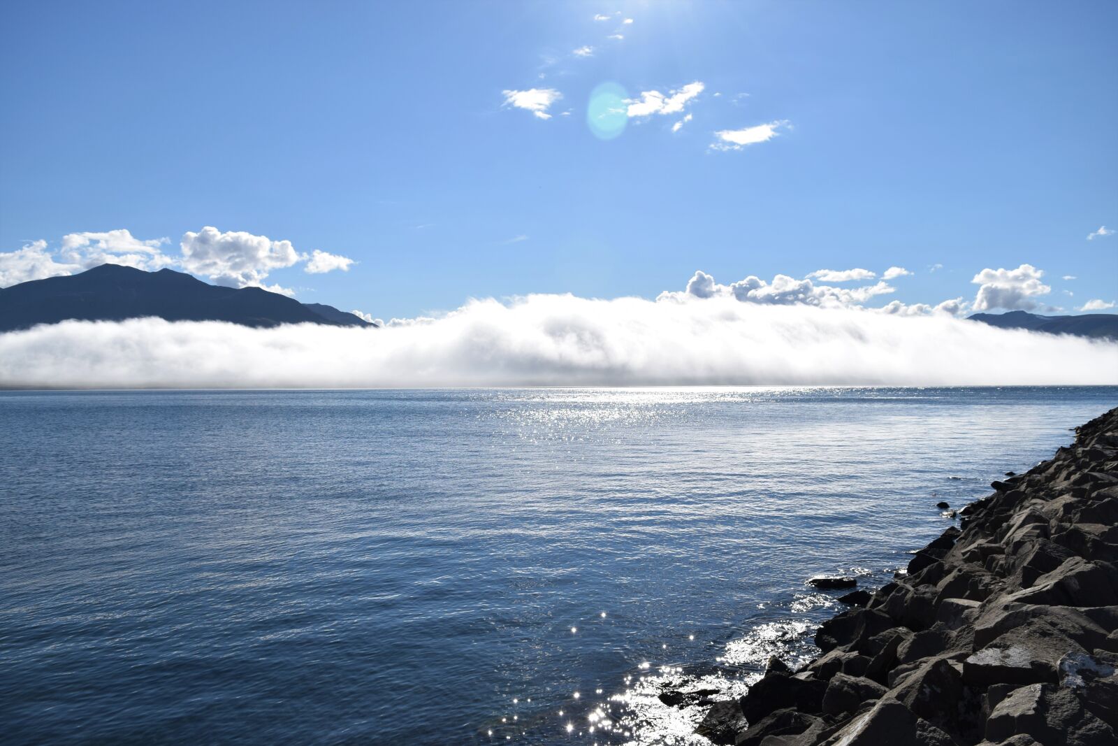 Nikon D3300 sample photo. Bay, cloud, fog photography
