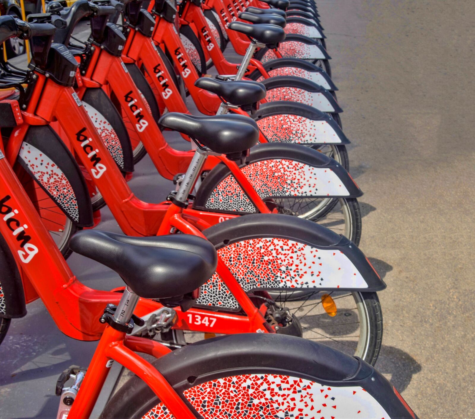 Nikon D5500 sample photo. Bikes, bike, barcelona photography