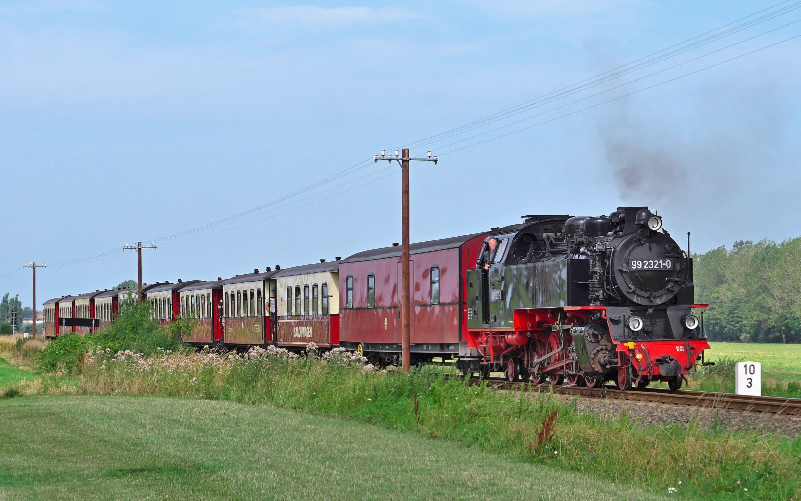 Panasonic Lumix DMC-GX8 sample photo. Steam train, steam locomotive photography
