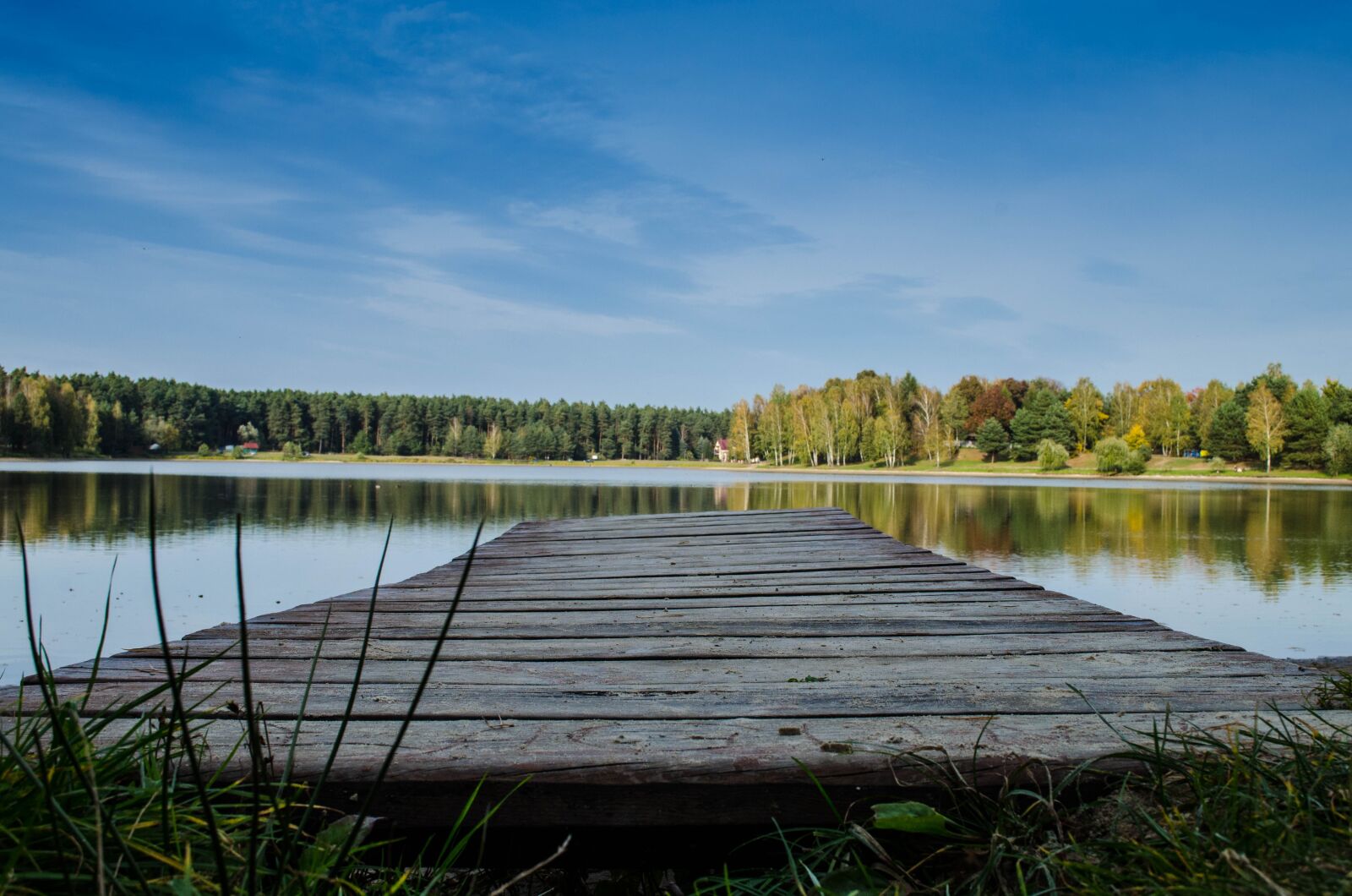 Nikon D5100 sample photo. Lake, bridge, landscape photography