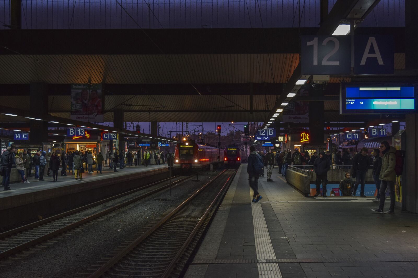 Nikon D3300 sample photo. Railway station, train, railway photography