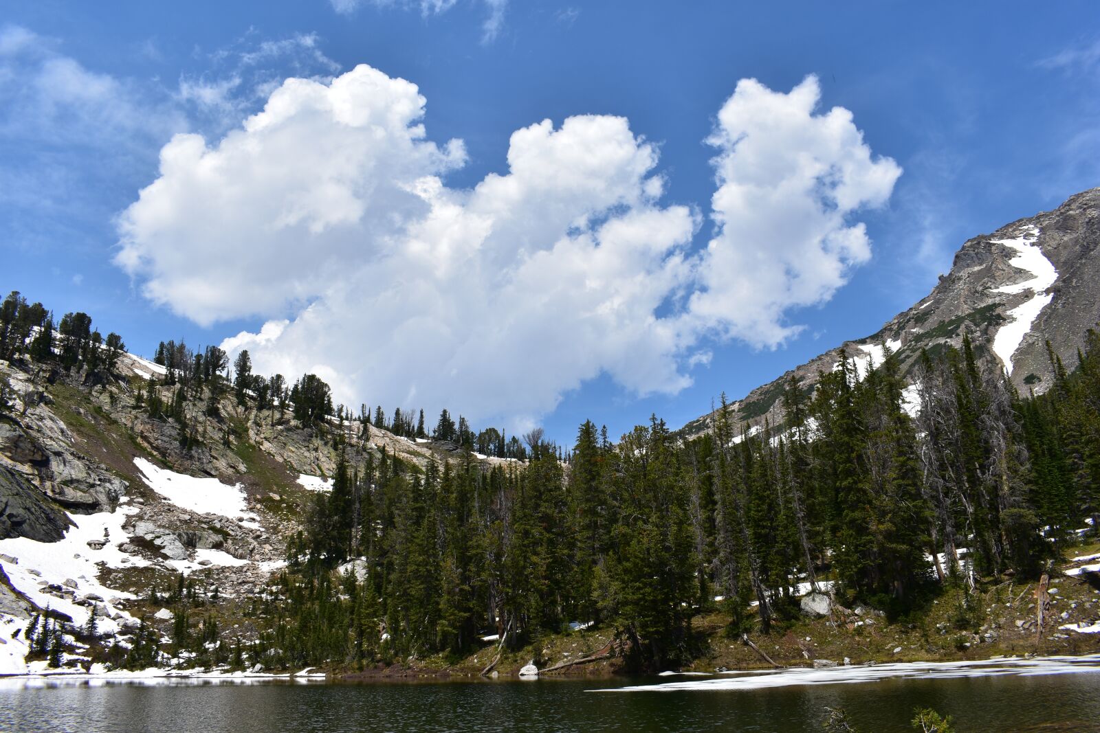 Nikon D3400 sample photo. Mountain, snow, nature photography