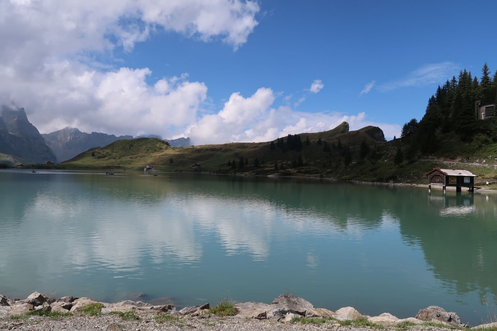 Canon PowerShot G7 X Mark II sample photo. Trubsee, titlis, swiss photography