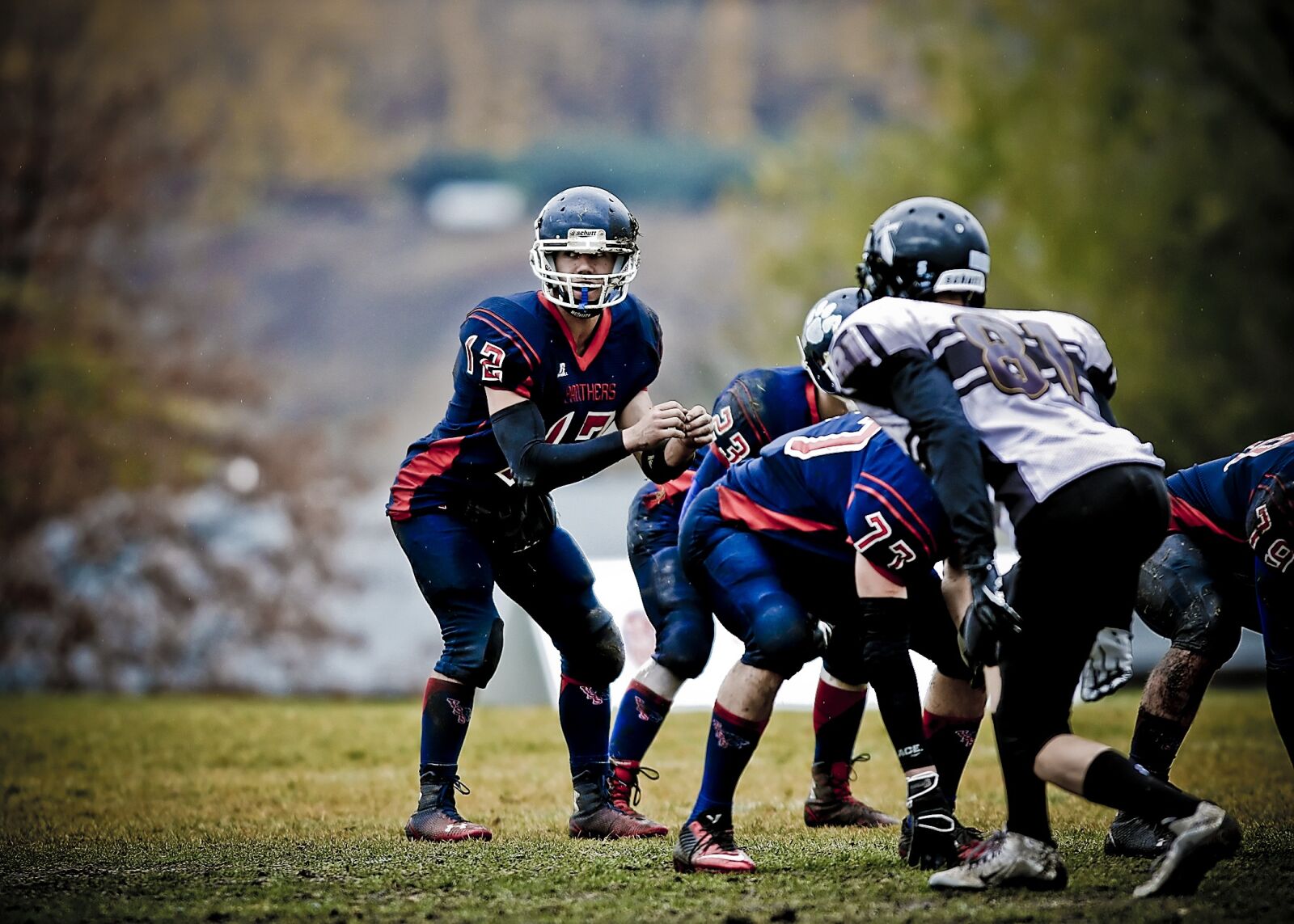 Canon EOS 70D sample photo. Football, quarterback, canada photography