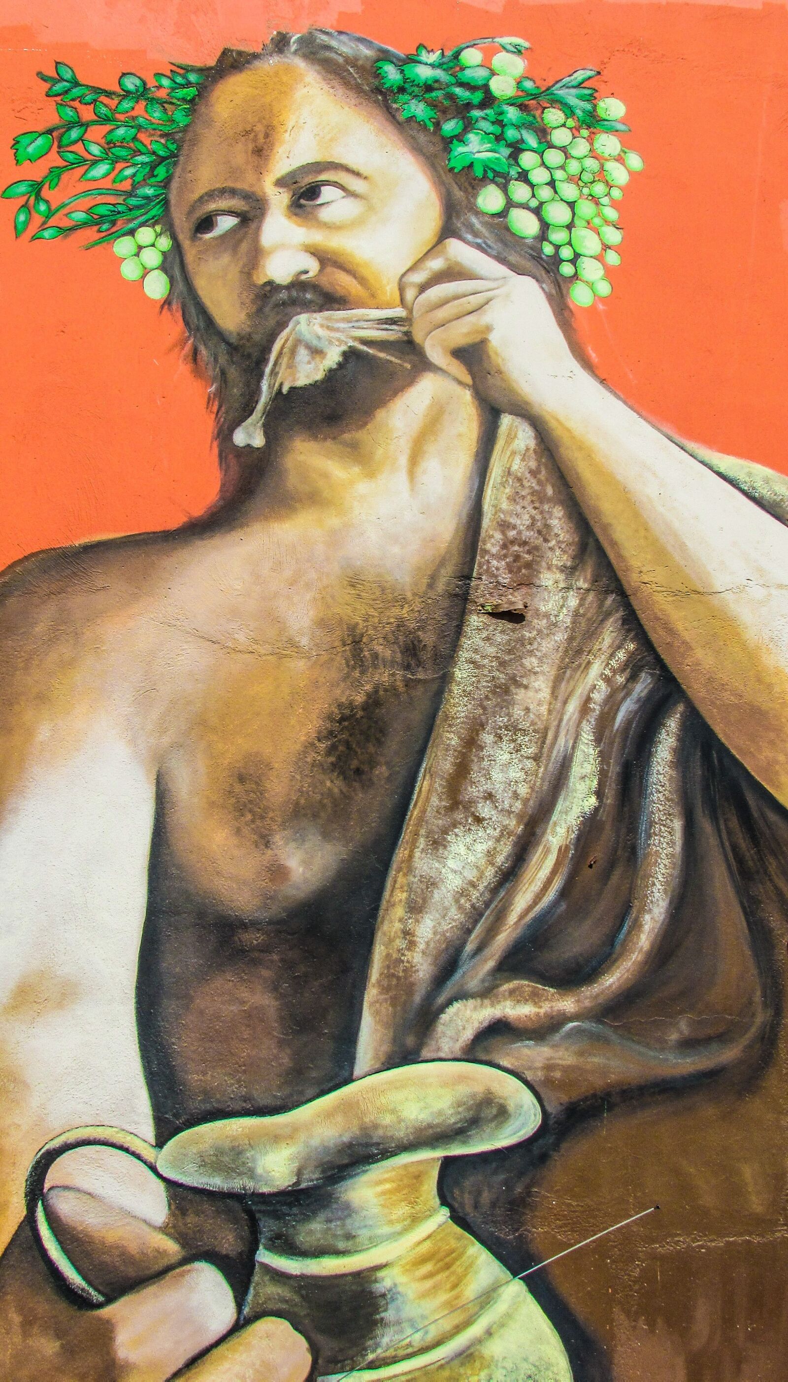 Canon PowerShot SX400 IS sample photo. Dionysus, greek, god photography