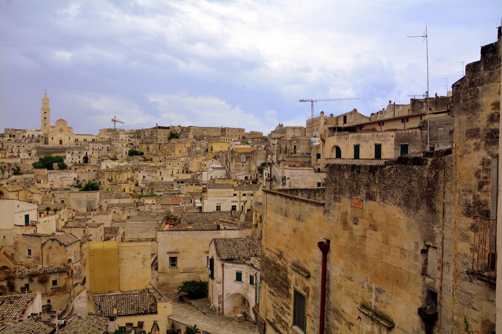 Nikon D7100 sample photo. Matera, houses, old photography