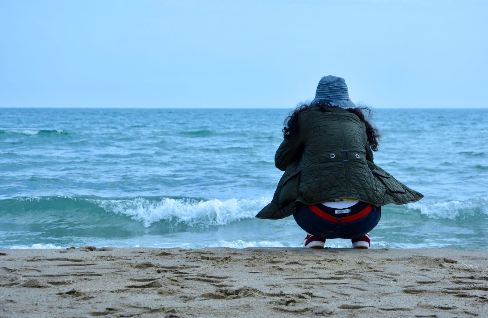 Nikon D7100 sample photo. Sea, monolithic part of photography
