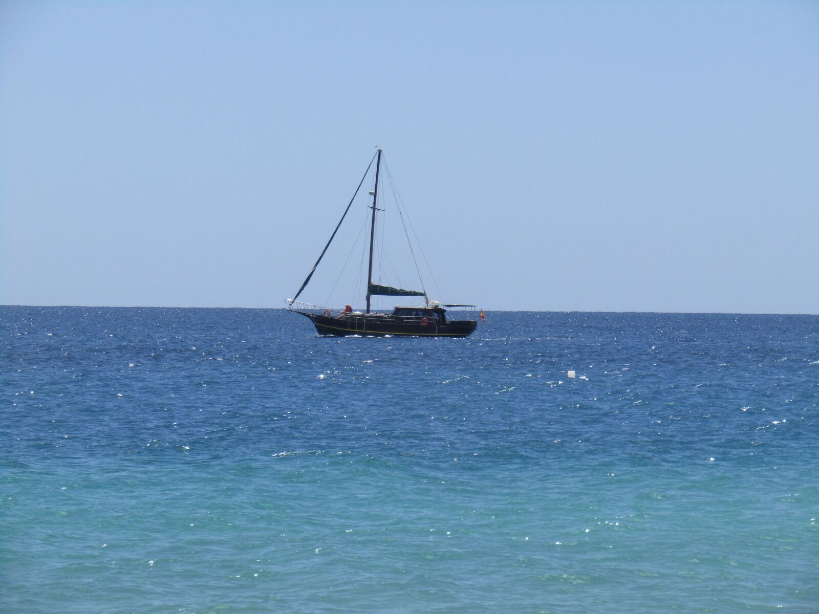 Canon PowerShot SX410 IS sample photo. Sailing boat, fuerteventura, canary photography