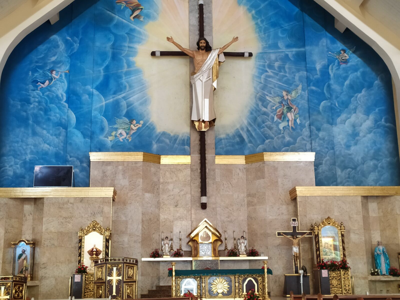 Xiaomi Redmi Note 7 sample photo. Church, of, mactan photography