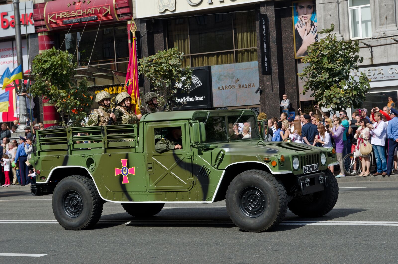 Nikon D7000 sample photo. Parade, military, ukrainian photography