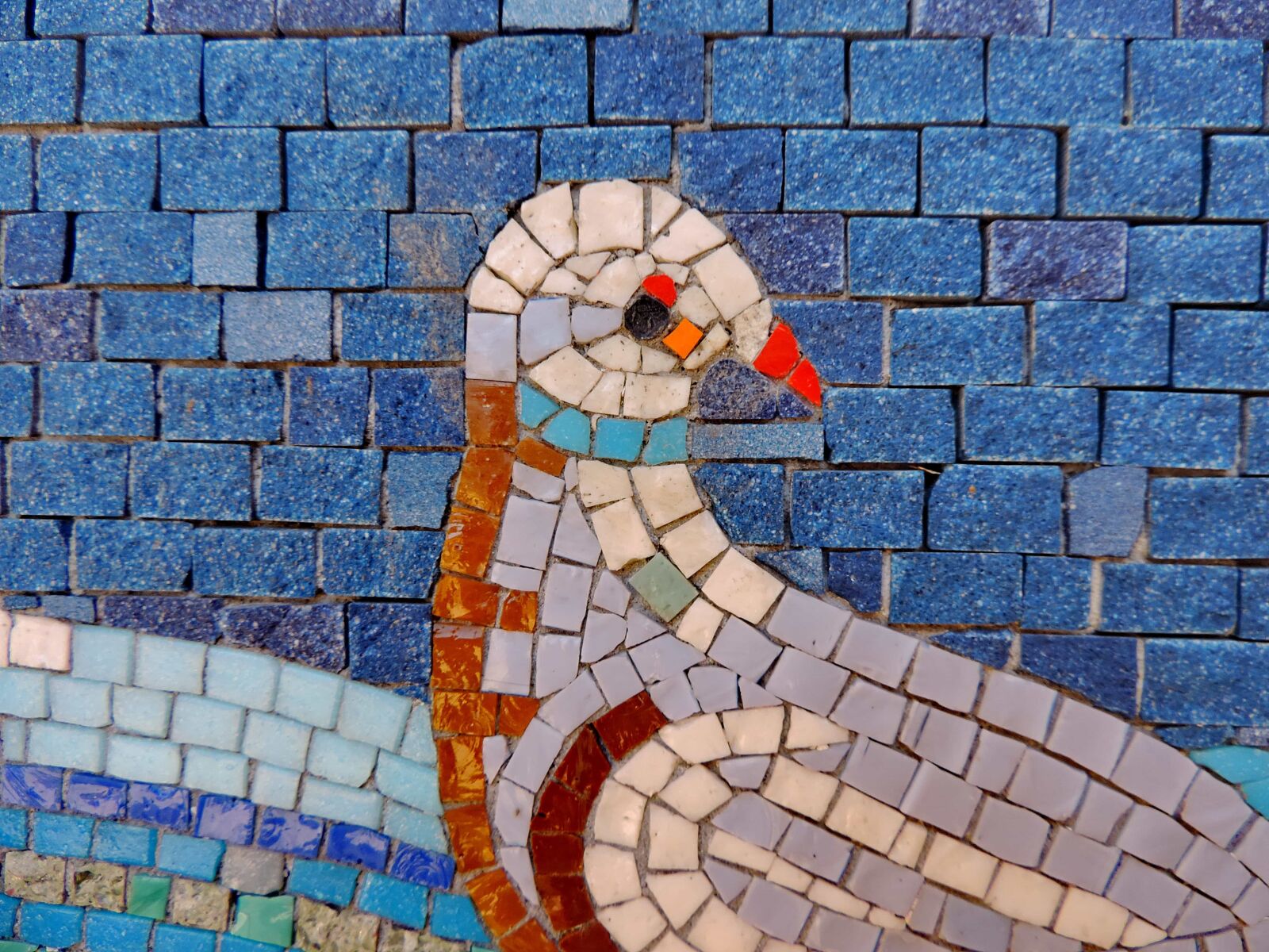 Nikon Coolpix P520 sample photo. Animal, bird, mosaic, pigeon photography