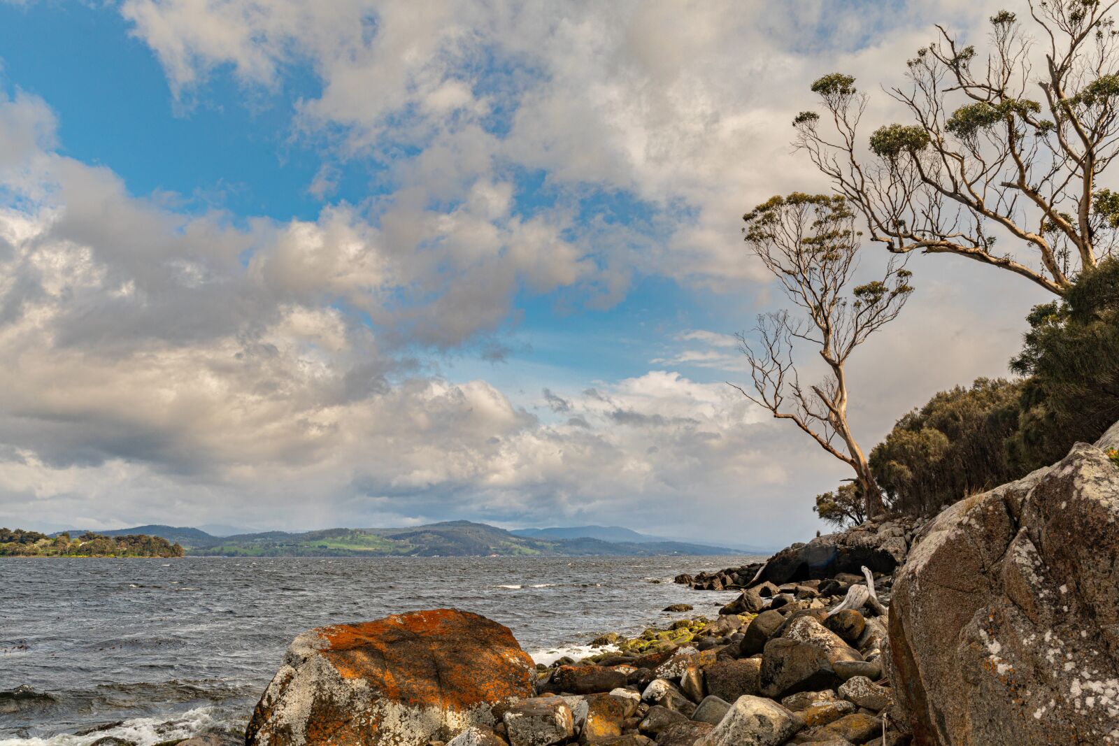 Canon EF 24-70mm F4L IS USM sample photo. Australia, tasmania, sea photography