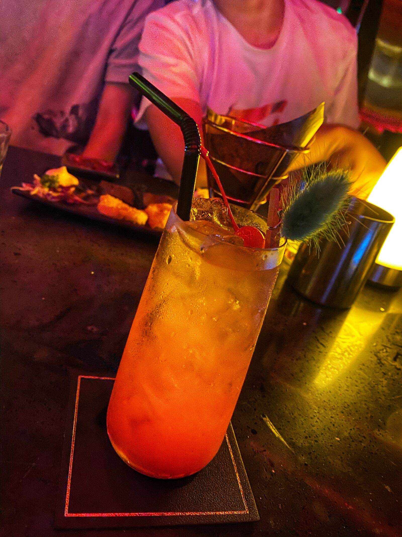 Apple iPhone 11 sample photo. Cocktail, wine, bar photography