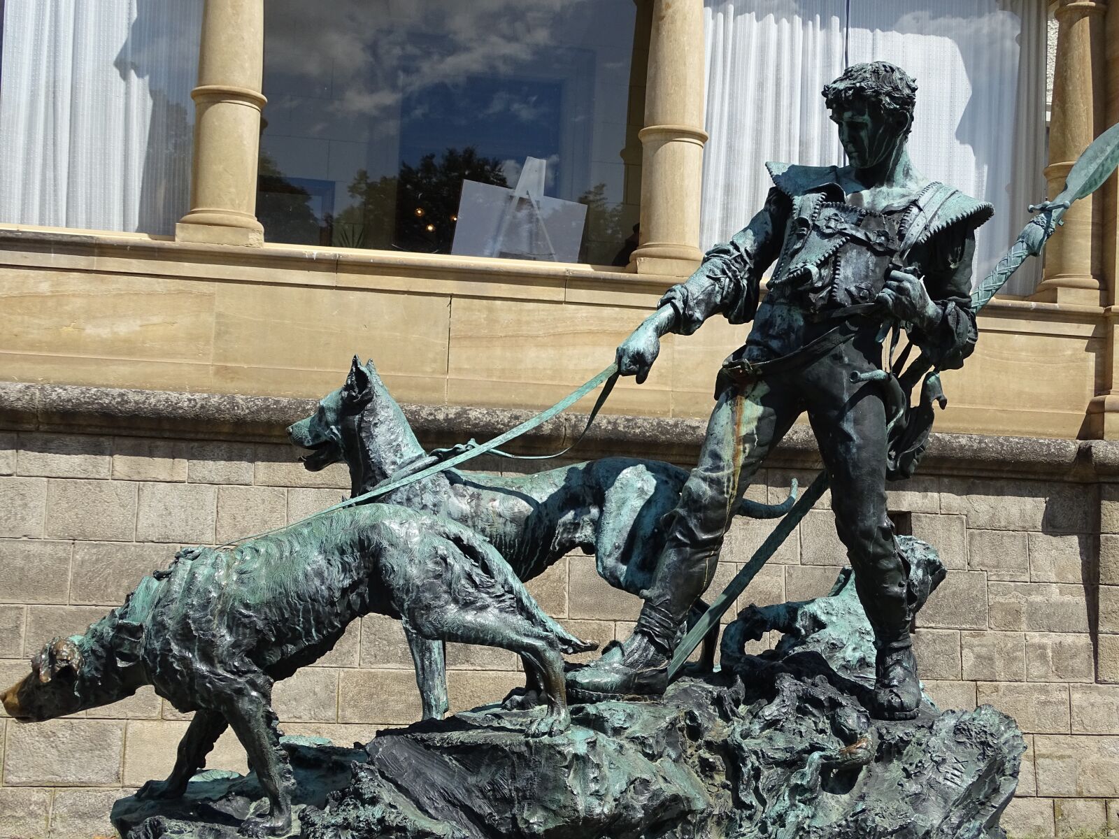 Sony Cyber-shot DSC-HX400V sample photo. Warrior, monument, the sculpture photography