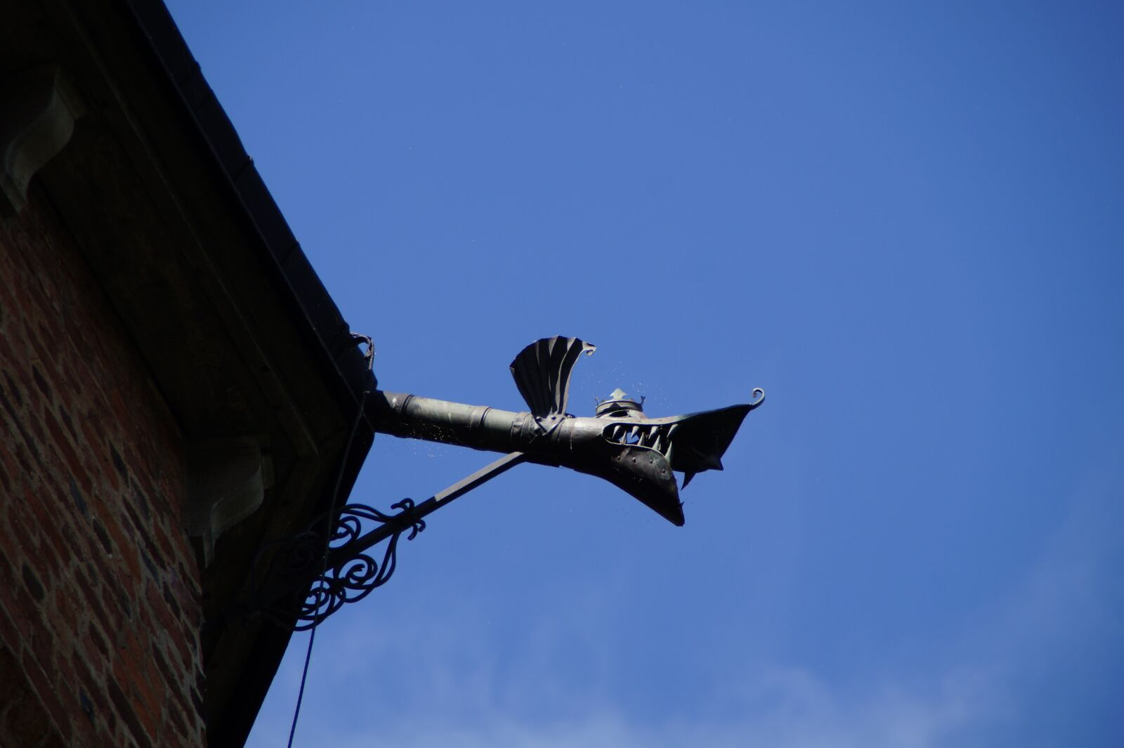 Sony SLT-A58 sample photo. Gargoyle, gutter, castle photography