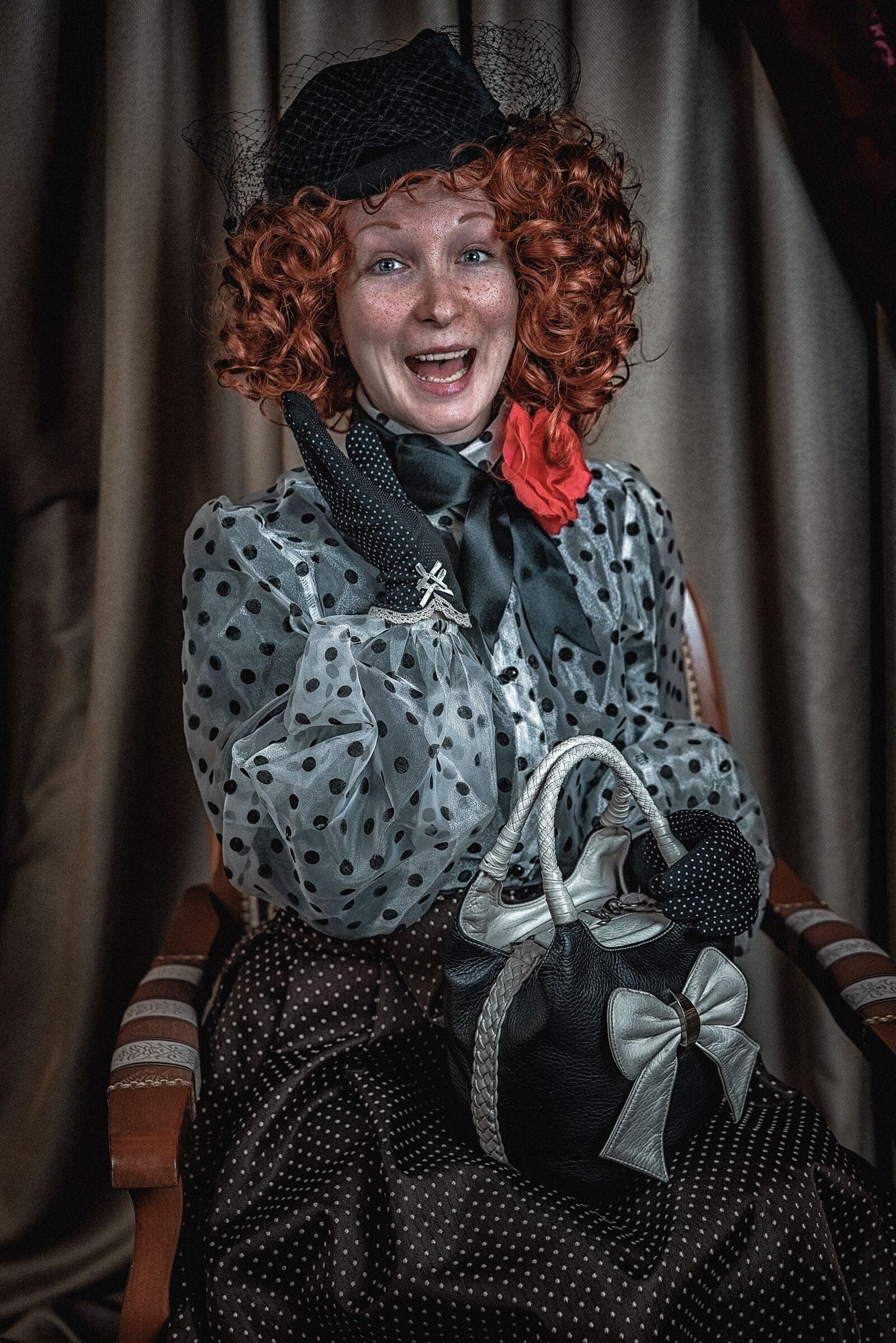 Nikon D750 sample photo. Portrait, funny, redhead photography