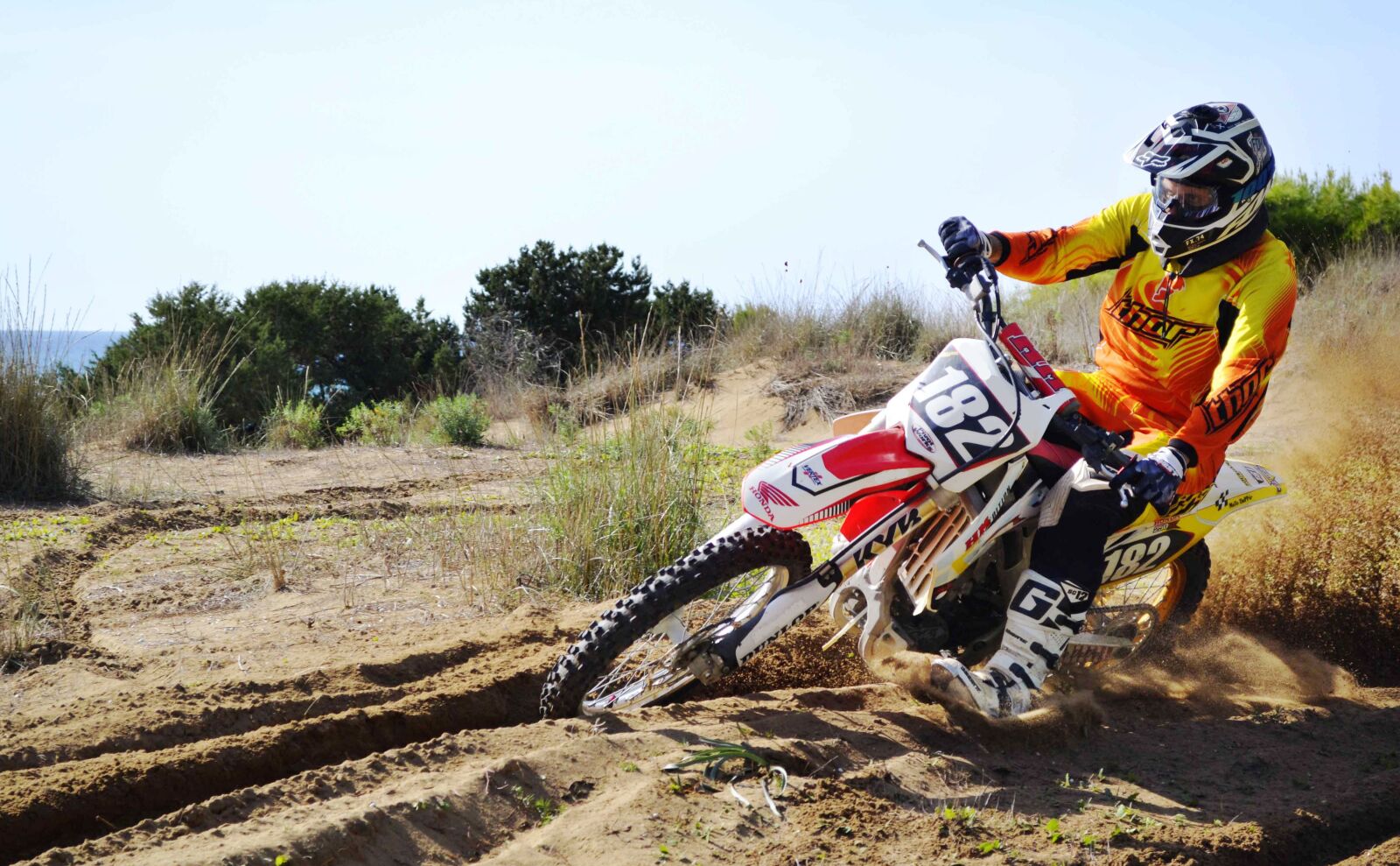 Nikon D3100 sample photo. Motocross, motion, speed photography