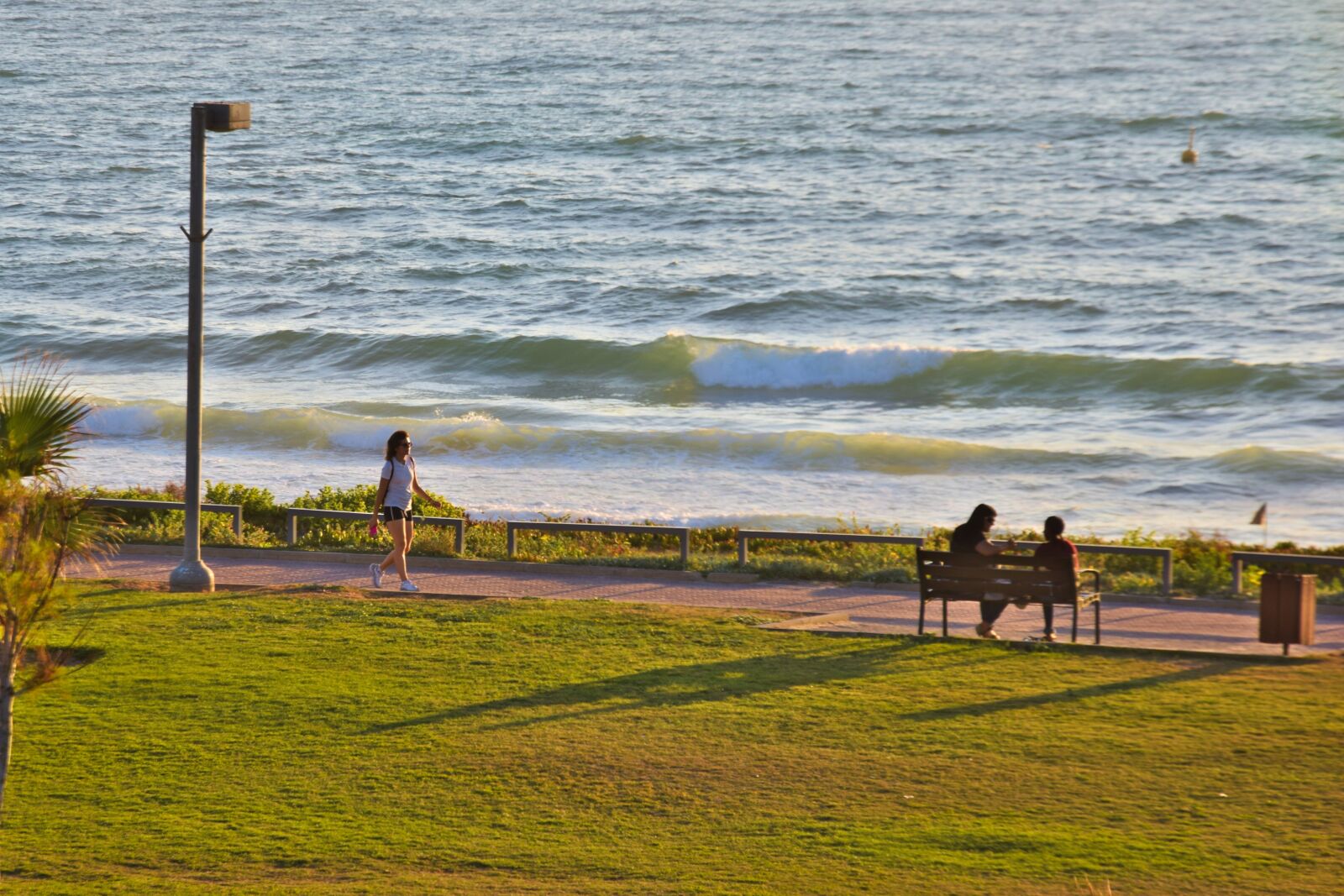 Nikon D3300 sample photo. Sunset, seaboard, tel aviv photography