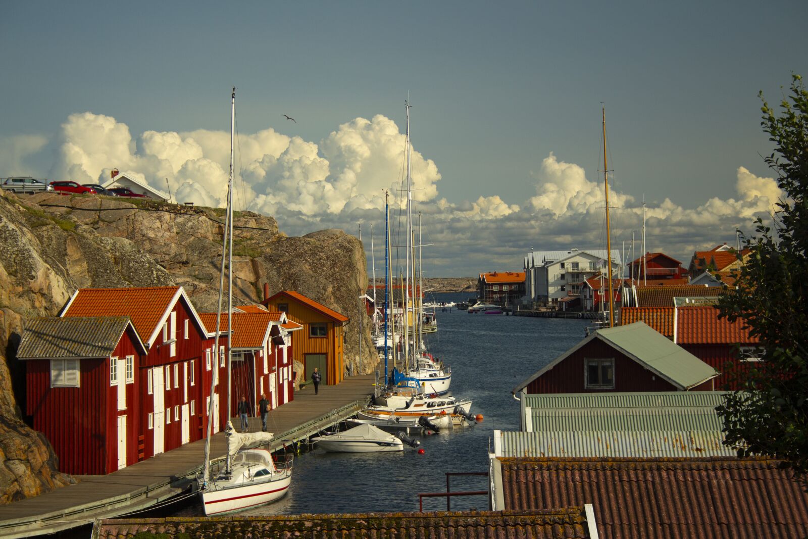 Canon EF-S 18-55mm F3.5-5.6 II sample photo. Sweden, west coast, sea photography
