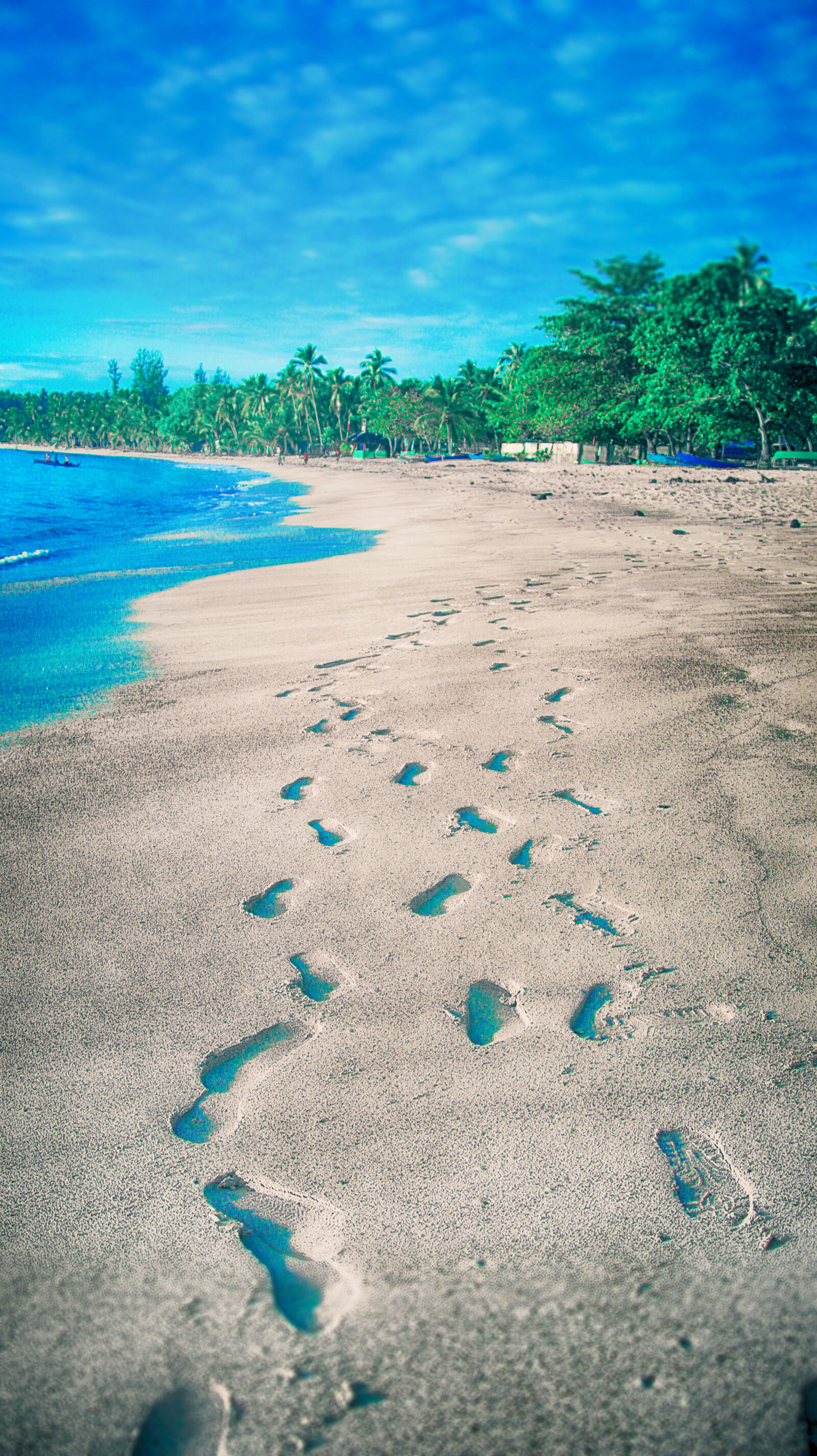 Canon EOS 700D (EOS Rebel T5i / EOS Kiss X7i) sample photo. Footsteps, sand, beach, summer photography