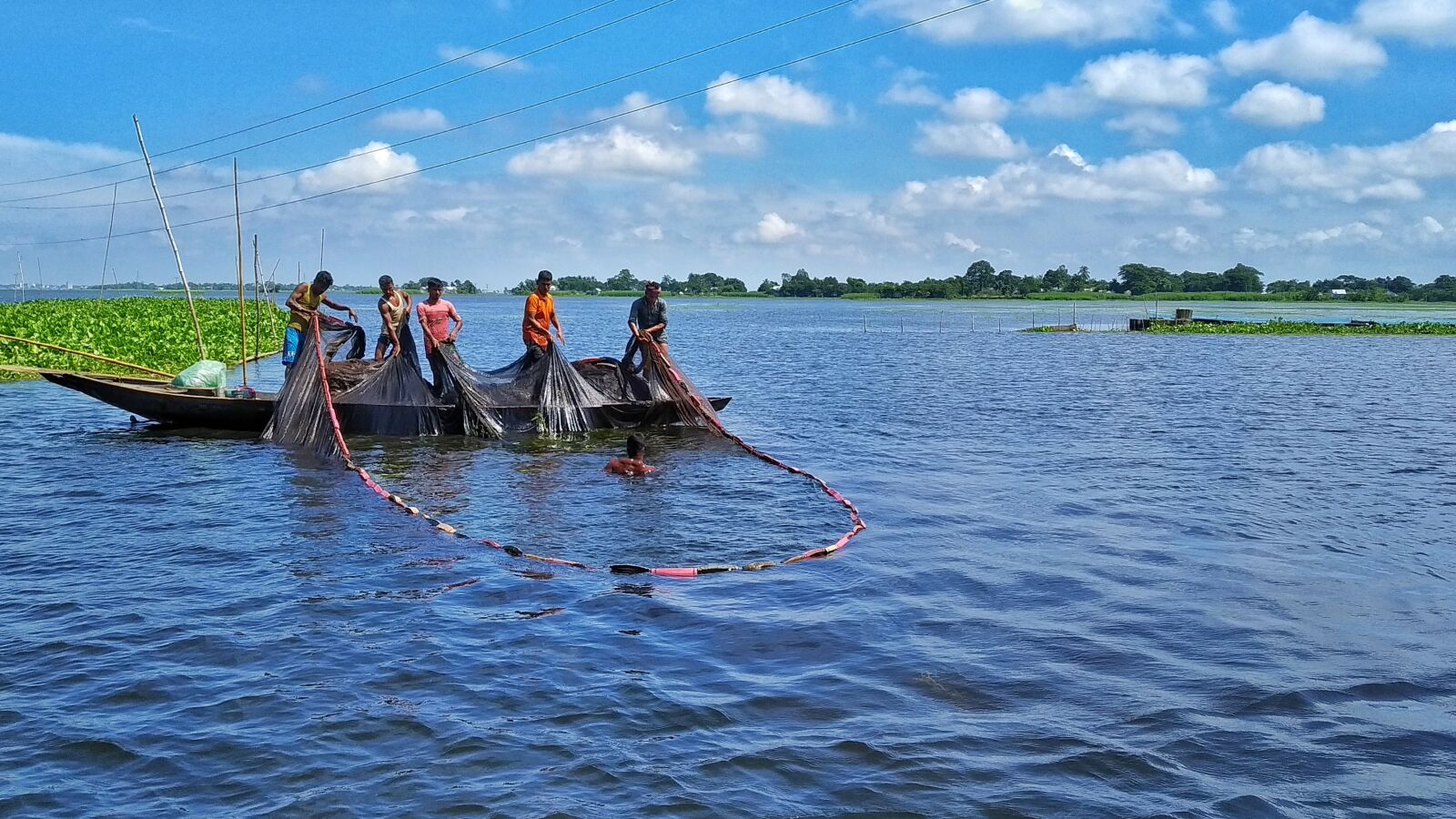 Xiaomi Mi A2 Lite sample photo. Fishing, fisherman, fisher photography