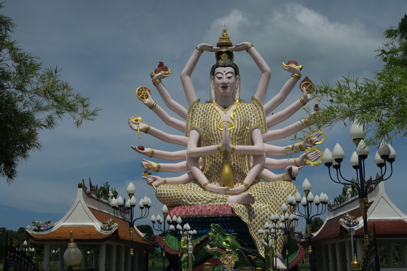 Canon PowerShot G7 X sample photo. Temple, thailand, koh samui photography