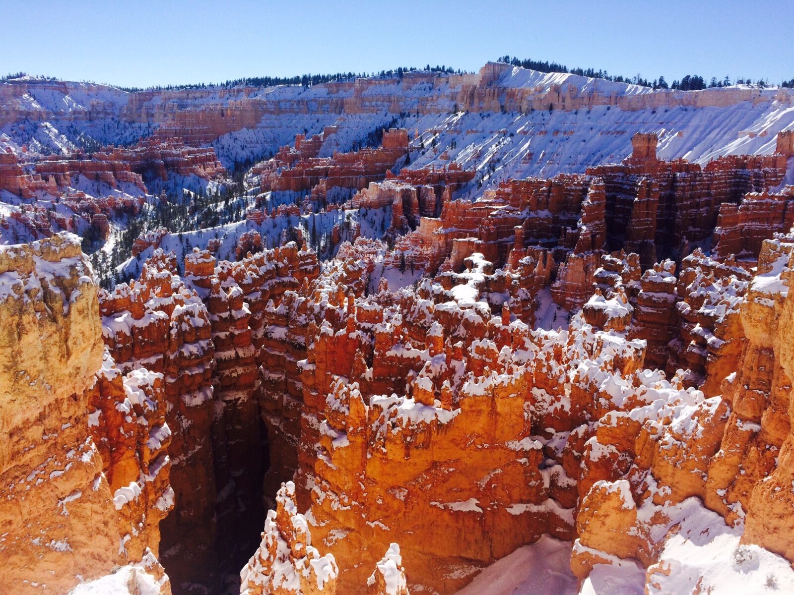 iPhone 5s back camera 4.15mm f/2.2 sample photo. Bryce, canyon, national, park photography