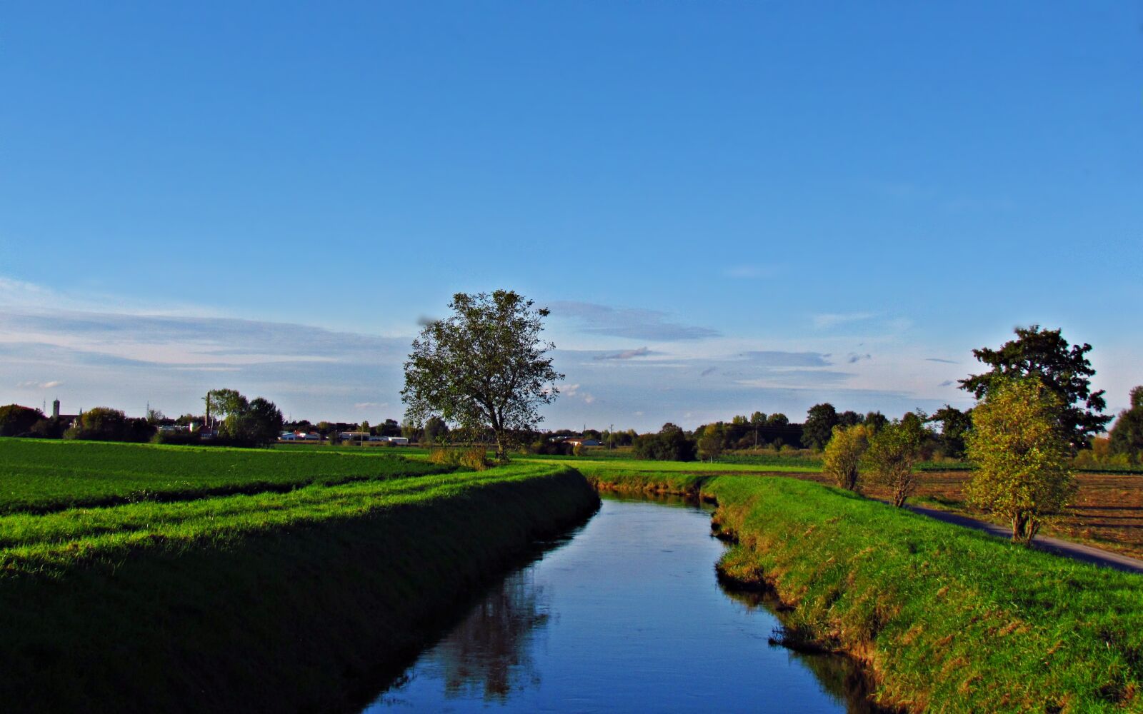 Canon PowerShot SX30 IS sample photo. River, field, the brook photography