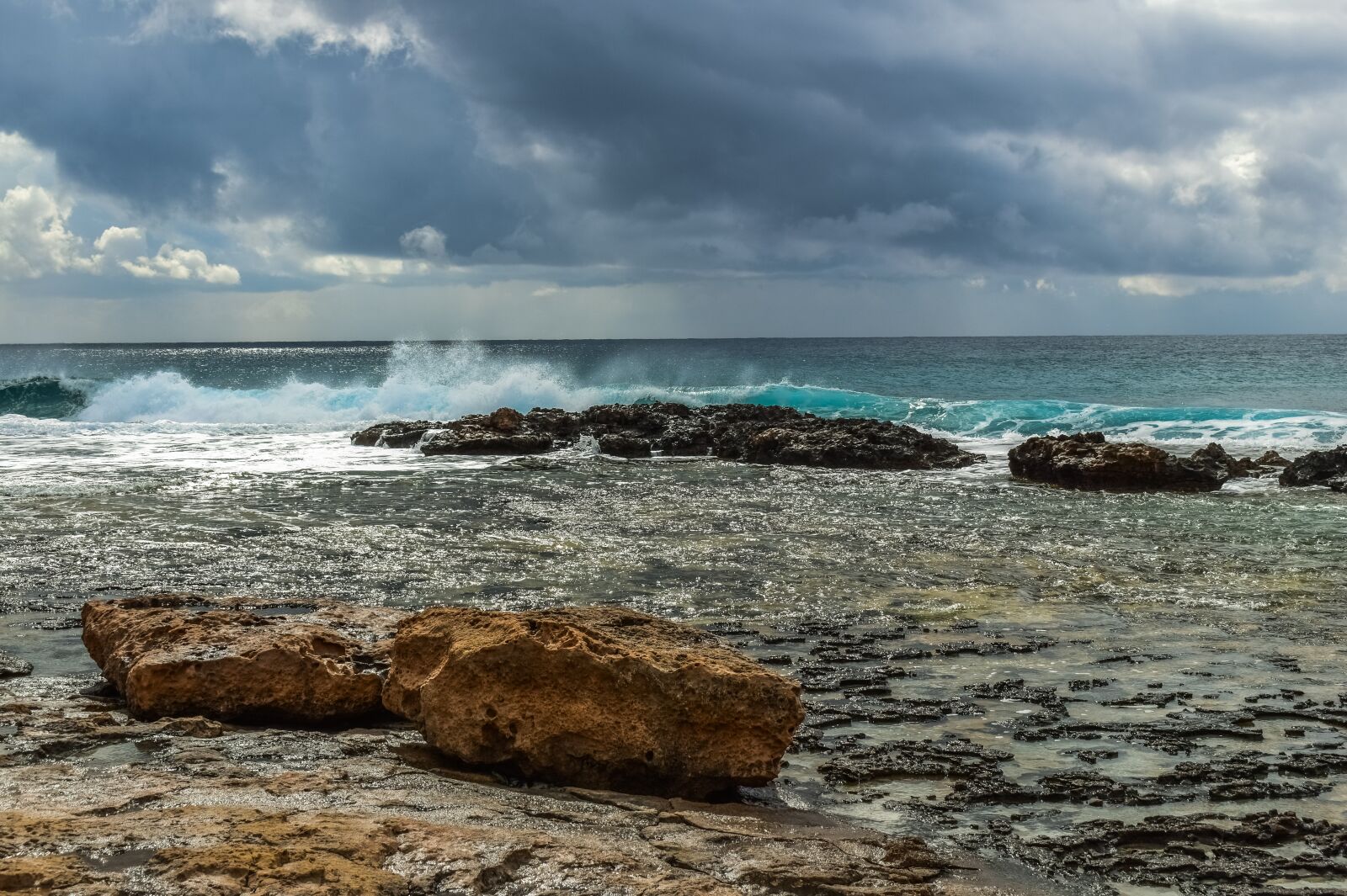 Nikon D3300 sample photo. Rocky coast, sea, wave photography