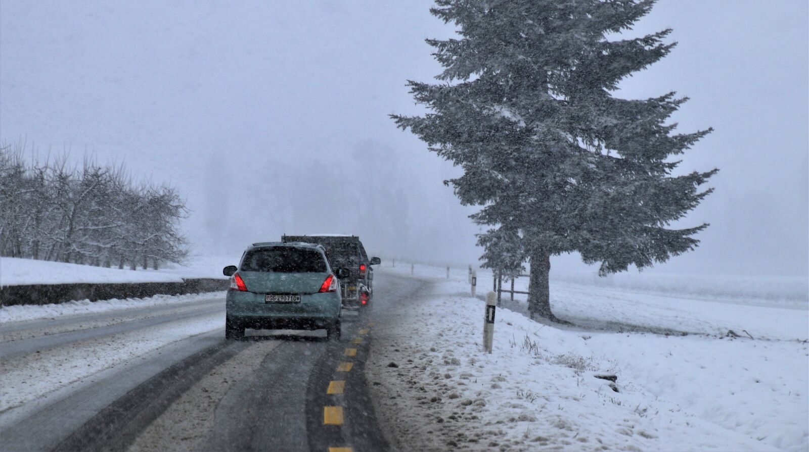 Canon EOS 80D sample photo. Snow, travel, roadway photography
