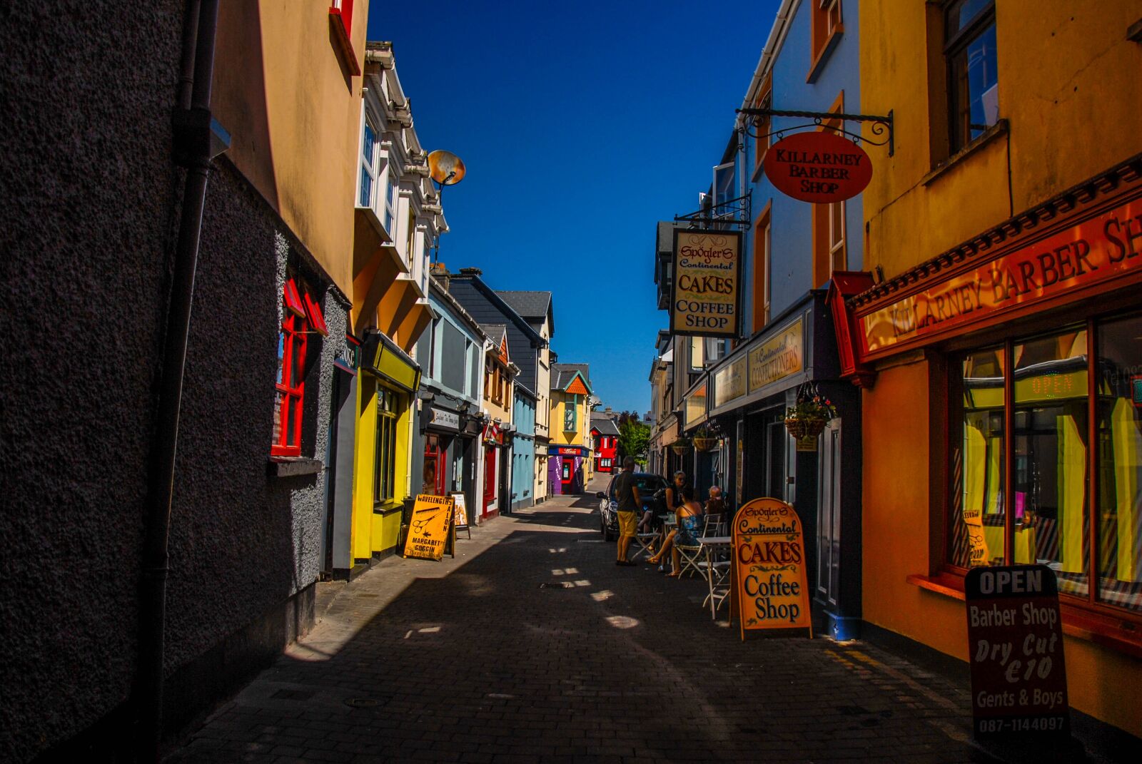 Nikon D200 sample photo. Road, ireland, typical photography