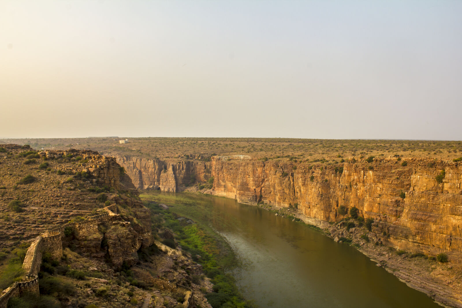 Canon EF-S 18-55mm F3.5-5.6 IS sample photo. Andhrapradesh, canyon, gandikota, gorge photography
