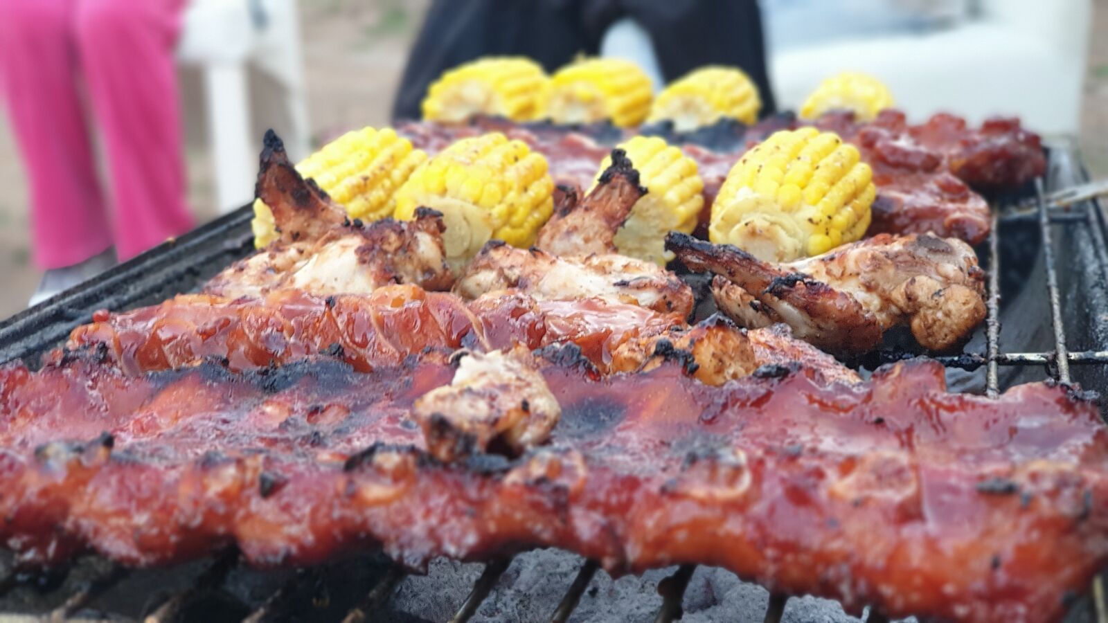 Samsung Galaxy Note9 sample photo. Braai, bbq, meat photography