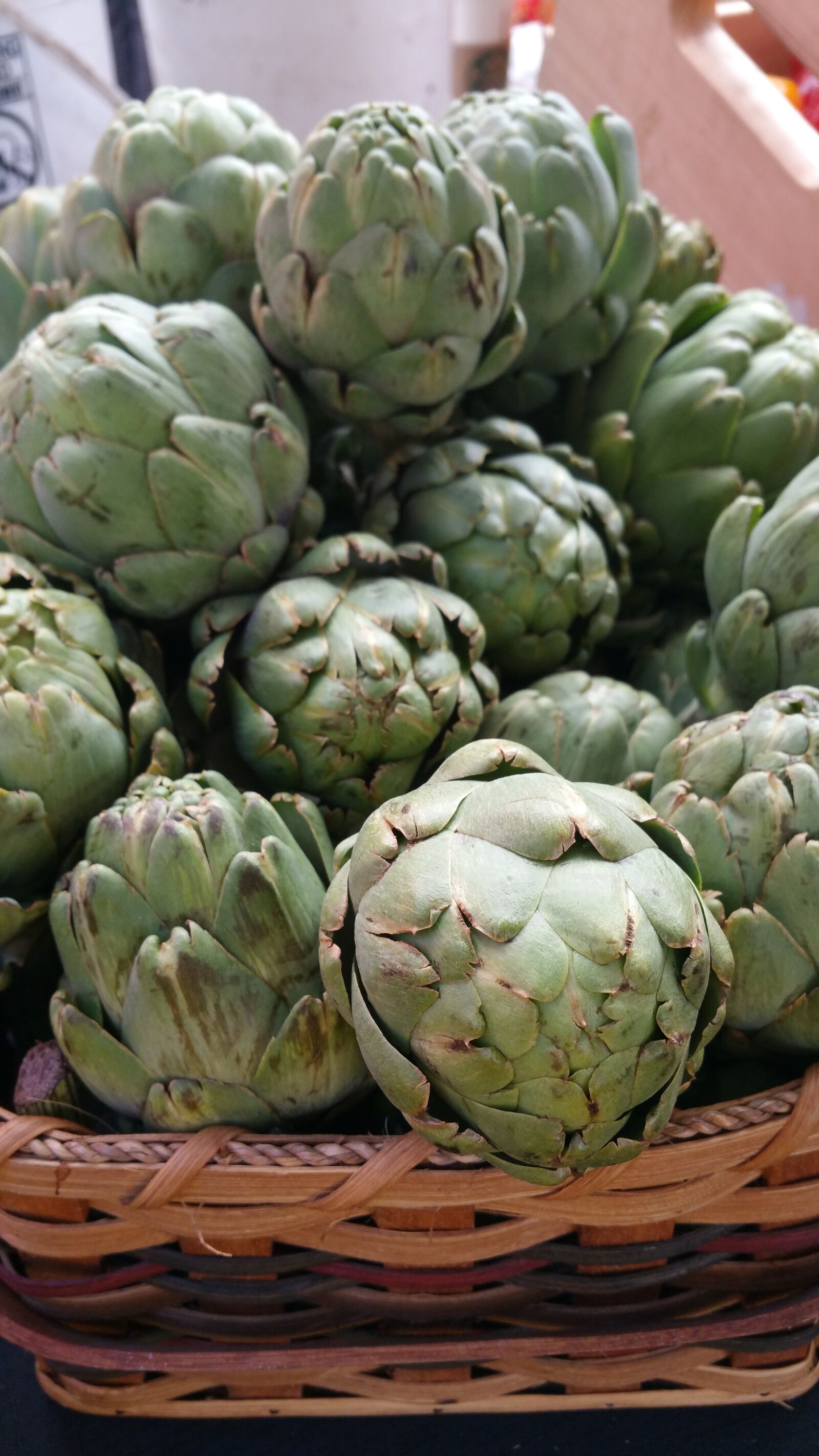 Samsung Galaxy Note4 sample photo. Artichokes, food, vegetable photography