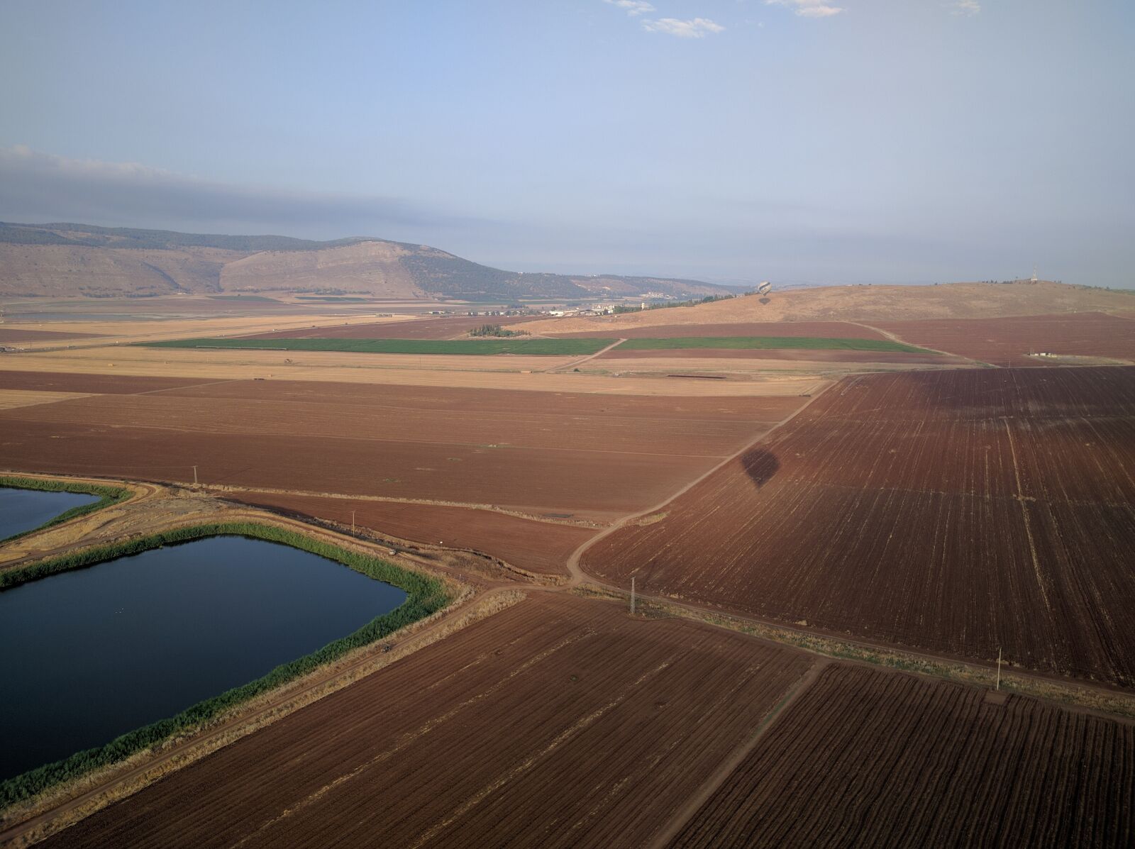 Google Nexus 6P sample photo. Israel, hotair baloon, water photography