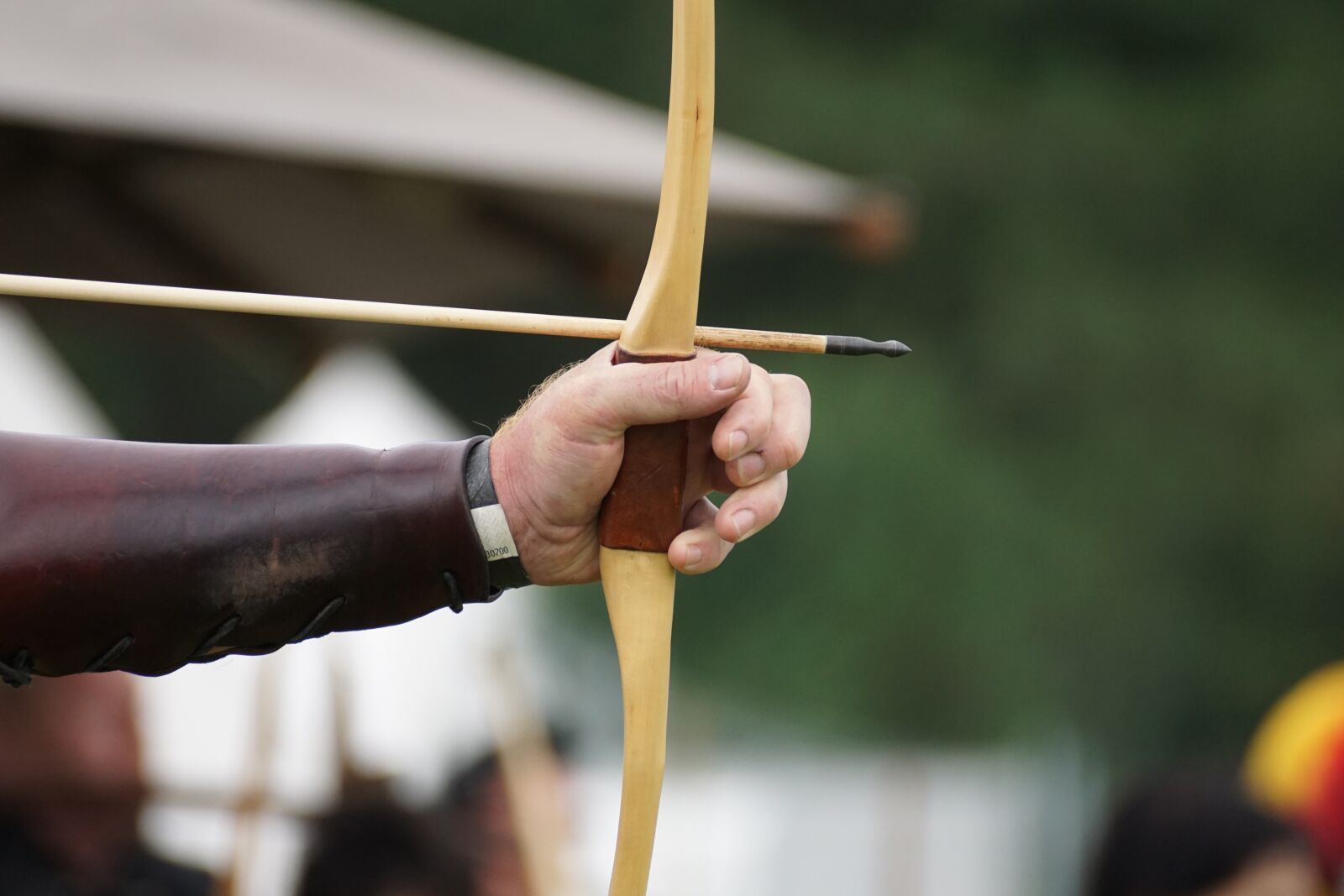 Sony DT 55-300mm F4.5-5.6 SAM sample photo. Arrow, arch, archery photography