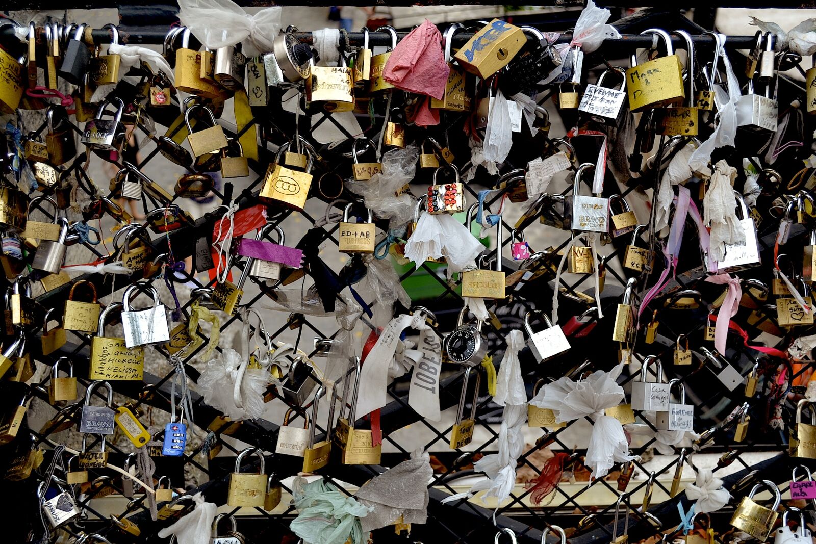 Nikon D3100 sample photo. Love, padlocks, padlocks photography