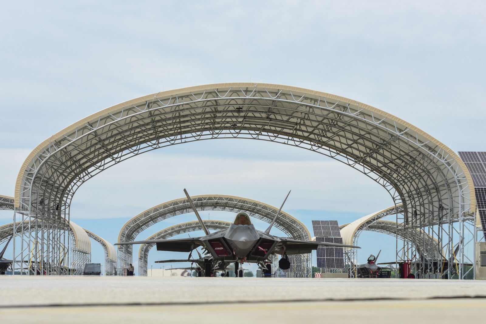 Nikon D810 sample photo. F-22, raptor, stealth photography