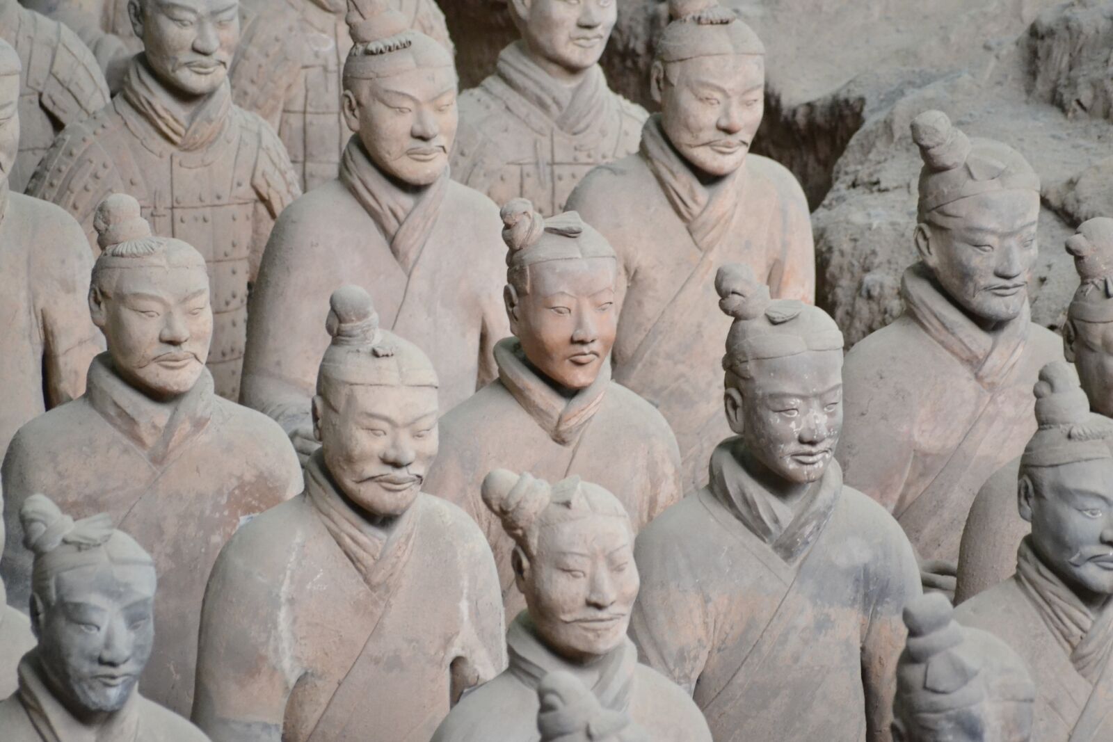 Nikon D3100 sample photo. Terracotta army, xian, terracotta photography