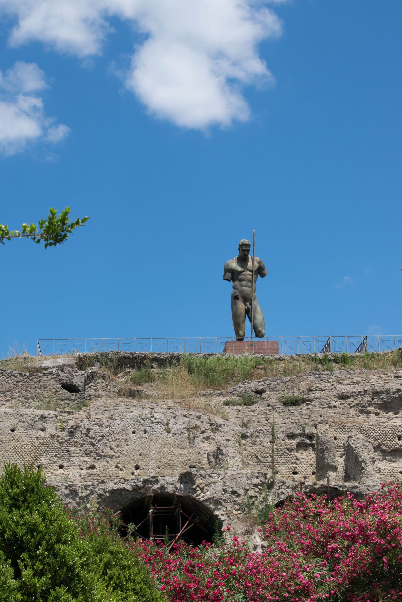 Nikon D3300 sample photo. Pompeii, statue, italy photography