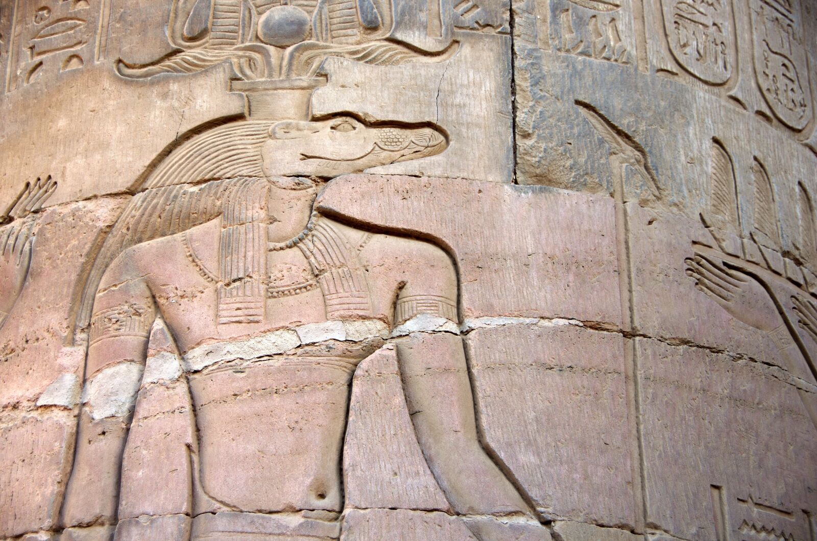 Pentax K-5 sample photo. Egypt, kom-ombo, temple photography