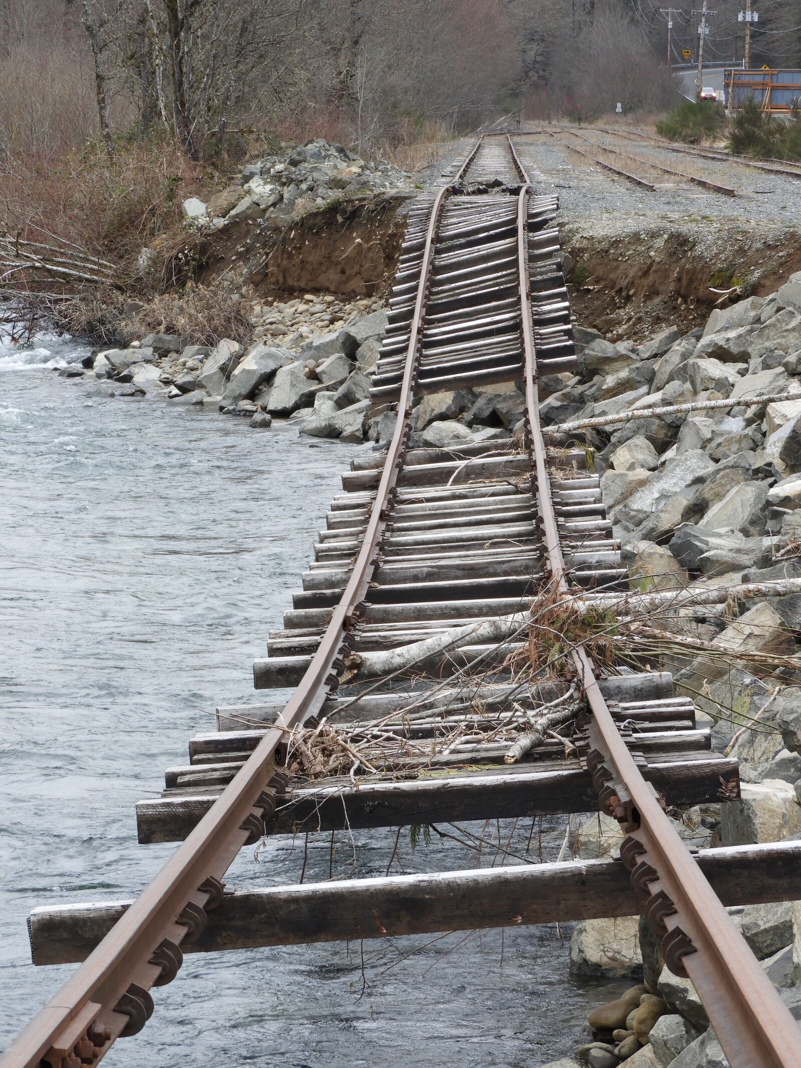 Nikon Coolpix B700 sample photo. Railroad track, railway, track photography