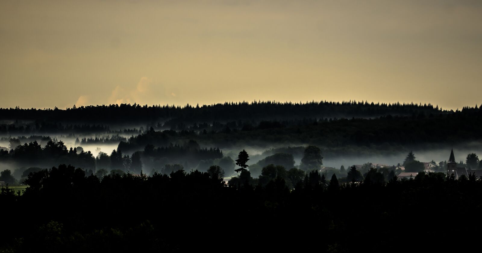 Nikon D7000 sample photo. Landscape, mist, nature photography