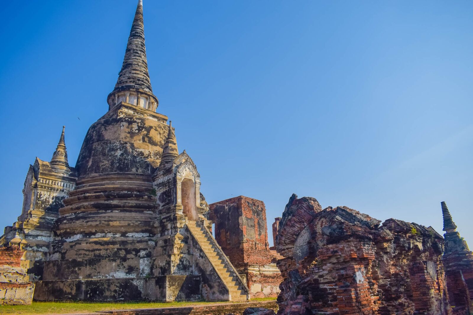 Nikon D5300 sample photo. Ayutthaya historical park, old photography