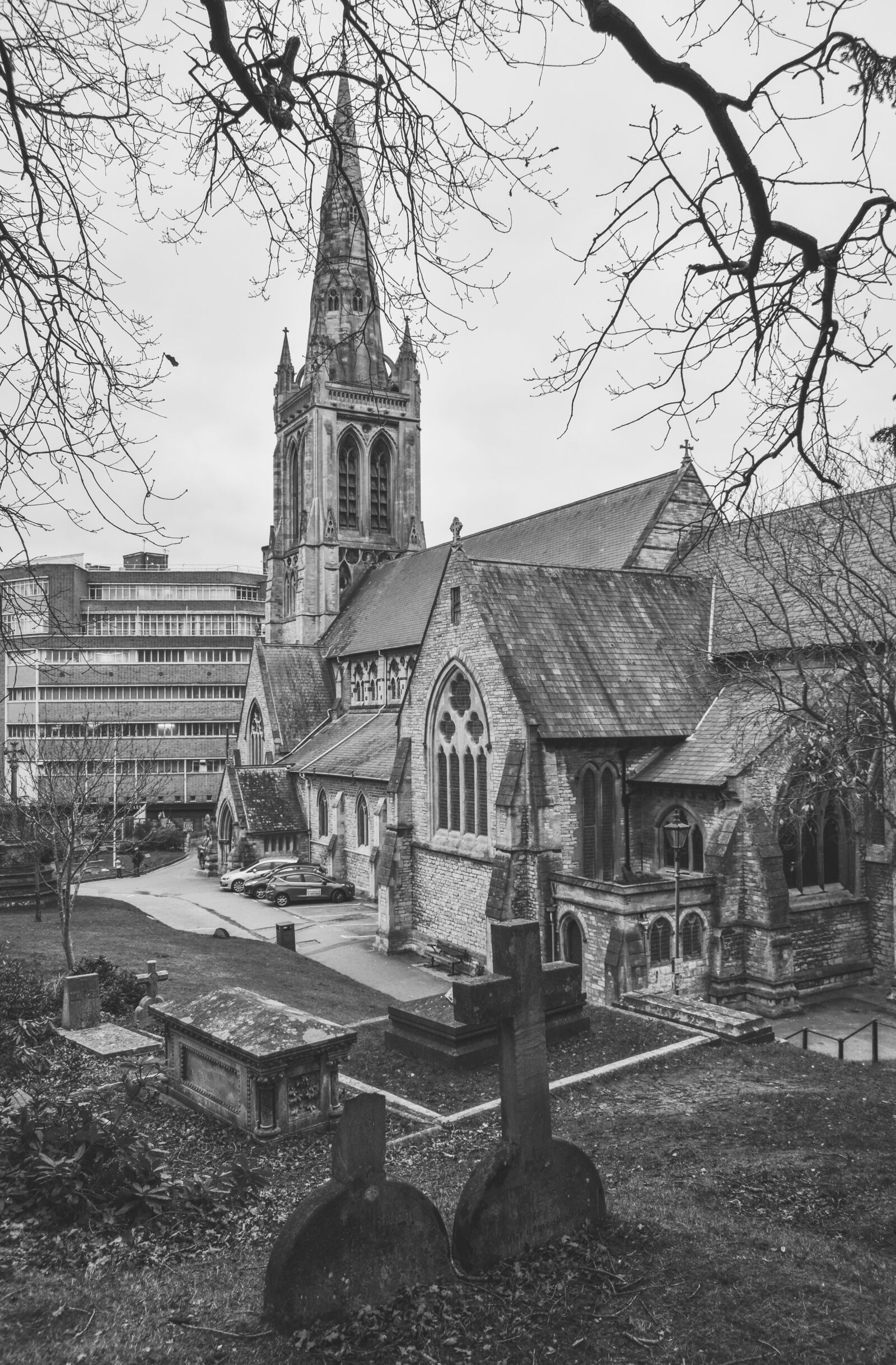 Nikon D3300 sample photo. St peter's church, bournemouth photography