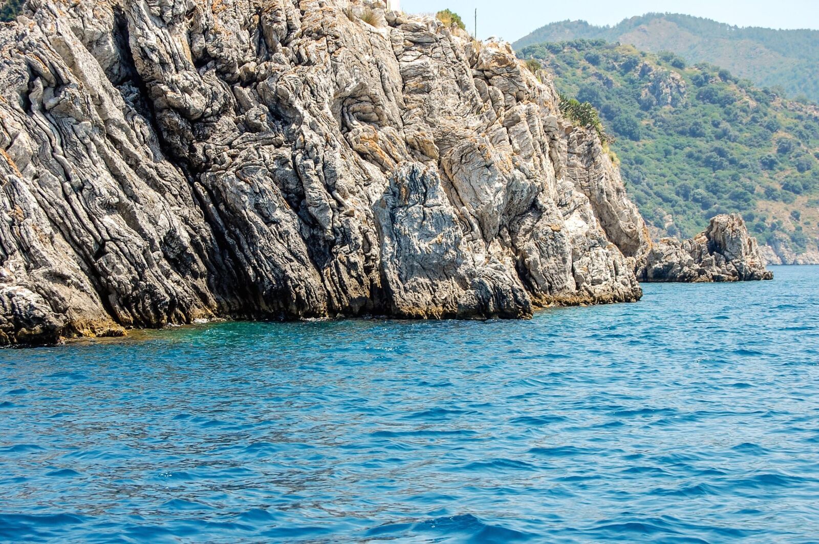Nikon D40 sample photo. Sea, rock, coast, water photography