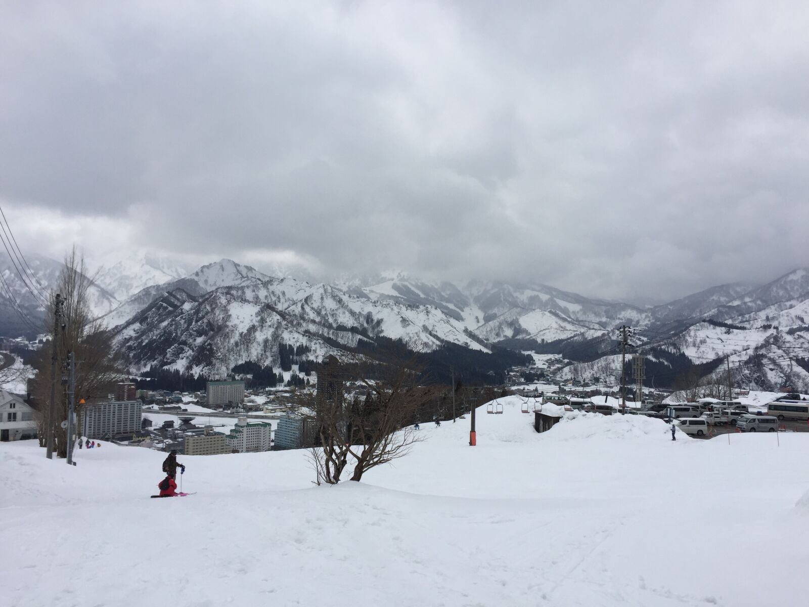 iPhone 6 back camera 4.15mm f/2.2 sample photo. Snow, mountain, winter photography