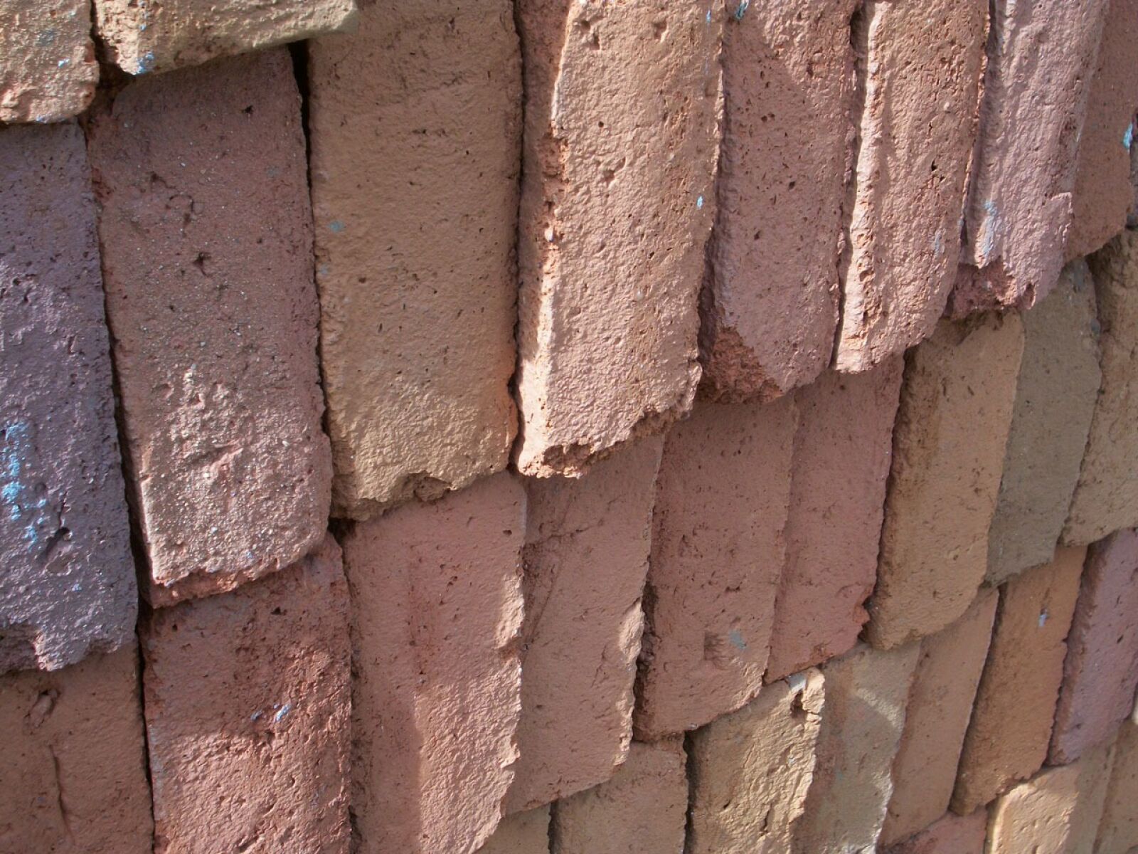 Kodak EASYSHARE M340 DIGITAL CAMERA sample photo. Bricks, clay, red stock photography